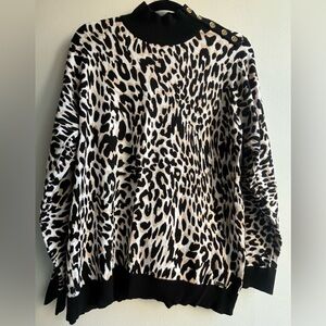 Calvin Klein Animal Print Sweater